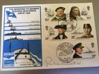 GB STAMPS RARE FIRST DAY COVER 1982 MARITIME OFFICIAL SIGNED RICHARD BAKER
