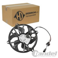 Diederichs LÜFter MotorkÜHlung 415Mm 160W Passend FüR CitroËN C5 C6 Peugeot 407