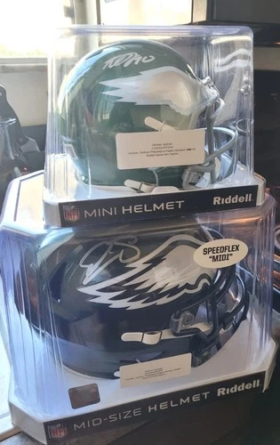 Philadelphia Eagles Autographed 2-pack - Desean Jackson & Donovan Mcnabb