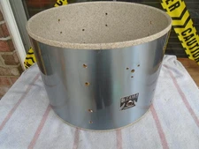 VINTAGE 1982 TAMA IMPERIALSTAR 9x13 TOM DRUM SHELL ROYAL PEWTER-GOOD!