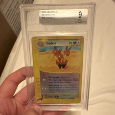 2003 Pokemon Aquapolis Dodrio Reverse Holo BGS 9 Uncommon #46/147 on eBay