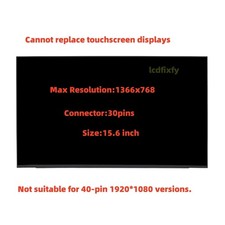 For Dell Latitude 5500 5501 5511 15.6" HD LCD Screen KCWGN 0KCWGN NT156WHM-N46