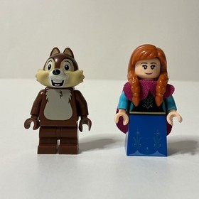 LEGO Disney Minifigures & Parts Lot: Elsa, Anna, Ariel, Chip ~ Incomplete, READ&hellip;