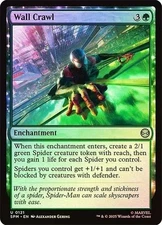Wall Crawl (Foil) - 0121 - Marvel's Spider-Man - MTG - NM/M - English