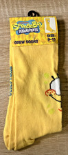 SpongeBob Squarepants Crew Socks Size 9-13 Nickelodeon Cartoon TV Retro Novelty