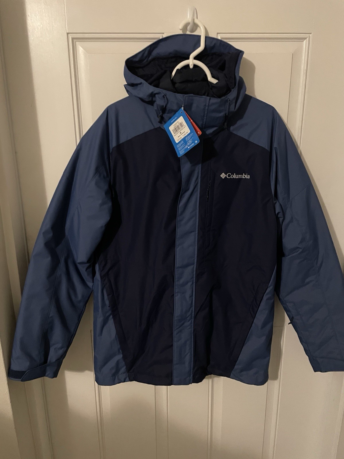 Chaqueta Columbia Omni Tech Interchange para hombre azul medio