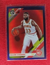 2019-20 Panini Donruss Optic - Allen Crabbe #12 Purple Prizm