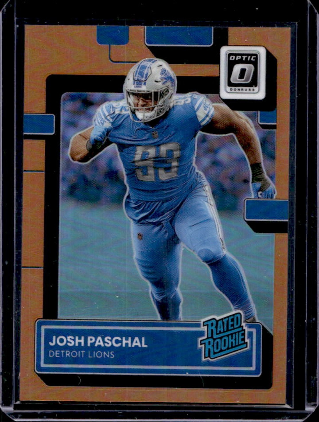 Josh Paschal Panini Donruss Optic #267 Orange