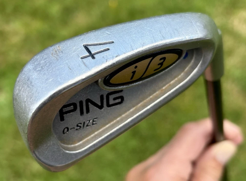 PING i3 Blade Blue Dot 4 Iron RH 350 Series Stiff Graphite Shaft - Image 2 of 4