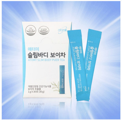 ATOMY Slim Body Puer Tee-Extrakt 1g x 30 Stück Pulver Einmal täglich Diät...