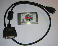 Adaptec SlimSCSI PCMCIA SCSI Adapter PC Card APA-1460A with HD50 Cable