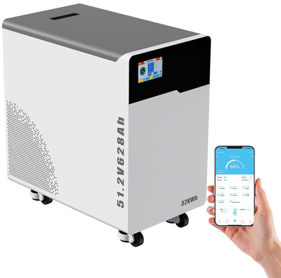 32.1KWh 48V Batteriespeicher 51.2V 628Ah LiFePO4 Speicher PV Solar Li-Ionen-Akku