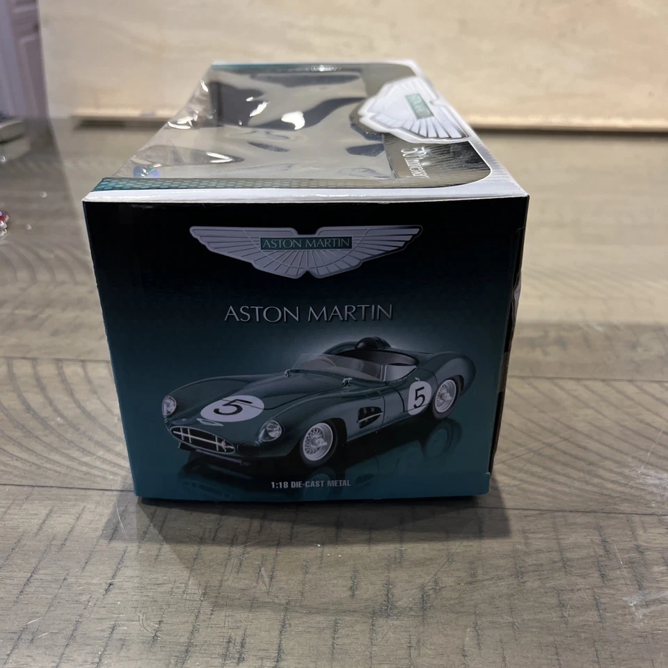 (Very Rare) 50th Annv 59 Le Mans Winner Aston Martin DBR1 #5 1:18 Diecast-In Box - Image 4 of 4