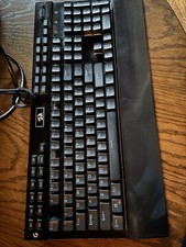 Redragon K550 Wired Mechanical RGB Gaming Keyboard, 104 Keys 12 Macro G Keys