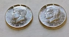 1964 Kennedy Half Dollars 90% Silver Lot Of 2 K#1