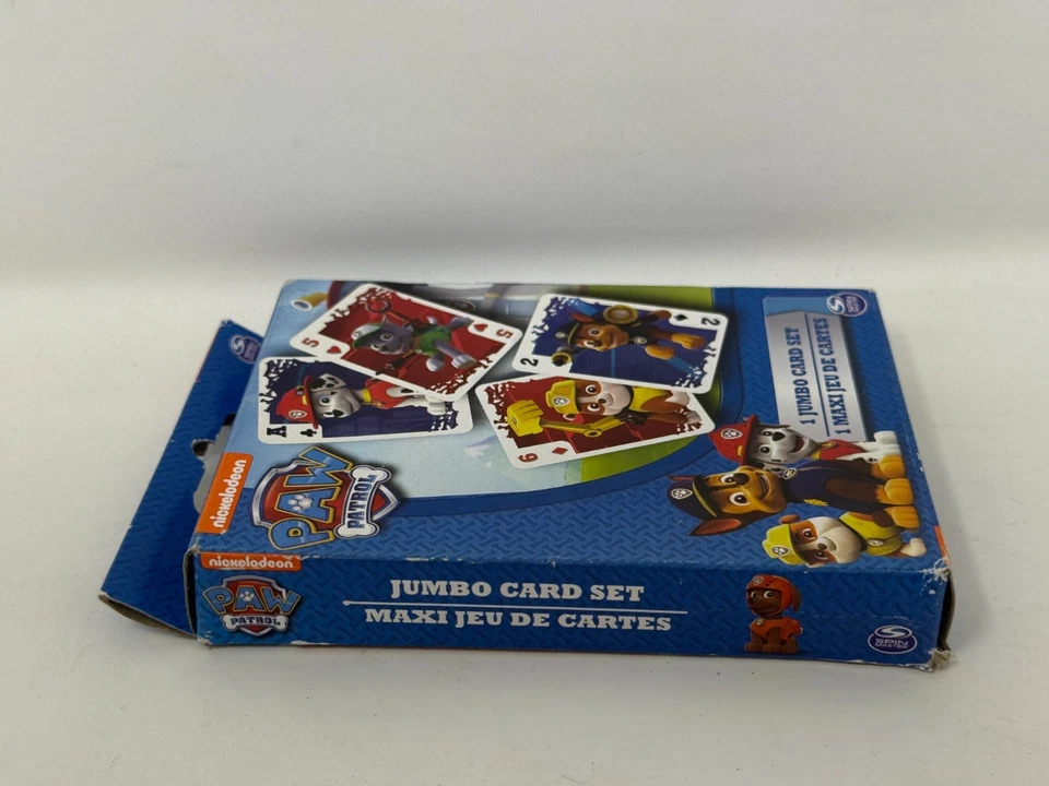 Paw Patrol Jumbo Playing Cards - Nickelodeon - Crazy 8's Go Fish Rummy Snap - Image 3 of 4