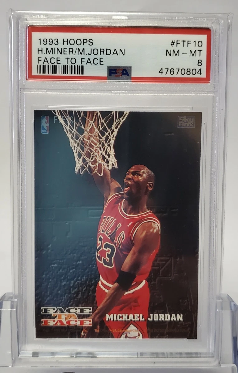 1993 Hoops Face to Face Michael Jordan psa 8 eBay