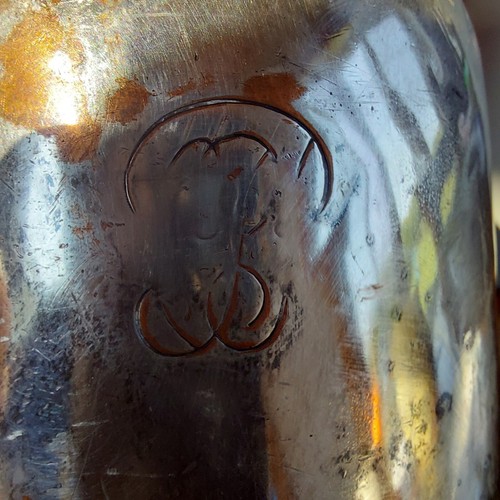 CPR Vintage Super Stronglas Thermos Brand Made In Canada Silver Plated Glass - Picture 8 of 8