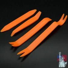 Car Radio Stereo Door Clip Trim Dash Panel Install Removal Pry Tool Plastic KIT