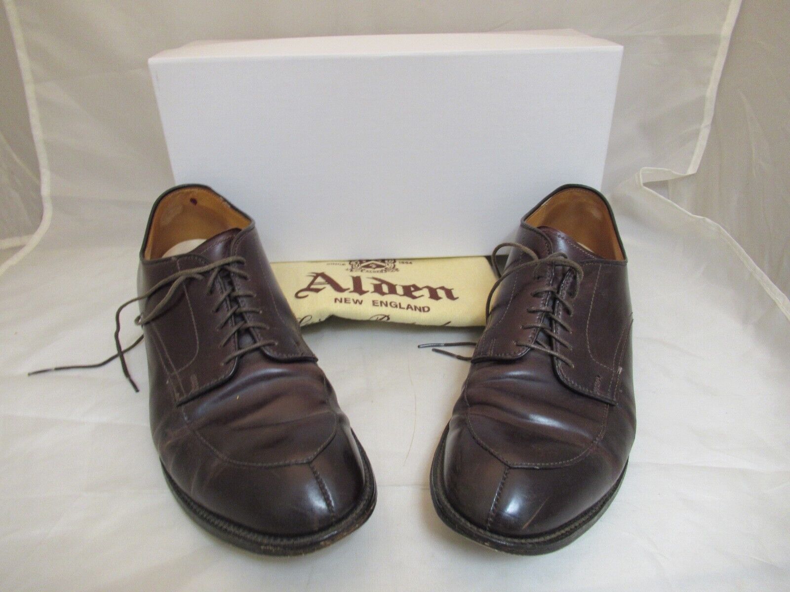 Alden 54321 Color 8 Shell Cordovan V-Tip Blucher