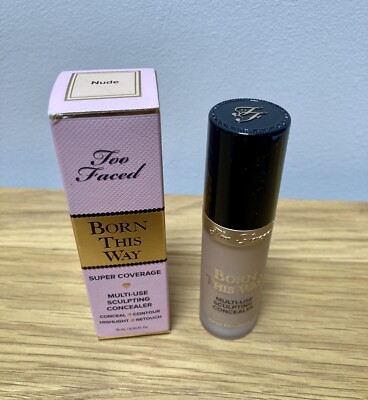 Too Faced Born This Way Super Coverage Multi Use Sculpting Concealer Nude