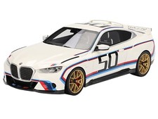 BMW M4 3.0 CSL #50 WHITE 1/18 MODEL CAR BY TOP SPEED TS0495