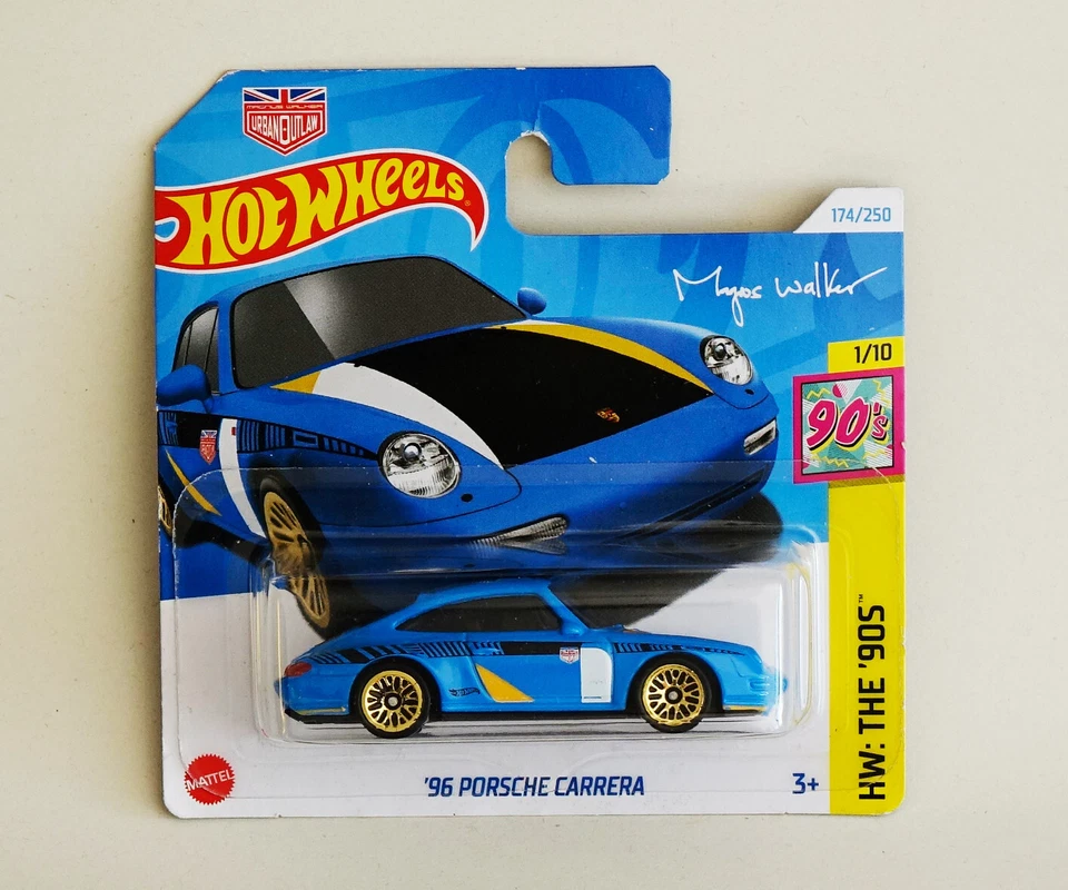 Hot Wheels 96' Porsche 911 Carrera - 1st and 2nd color - 2024 1:64 174/250 - Immagine 2 di 3