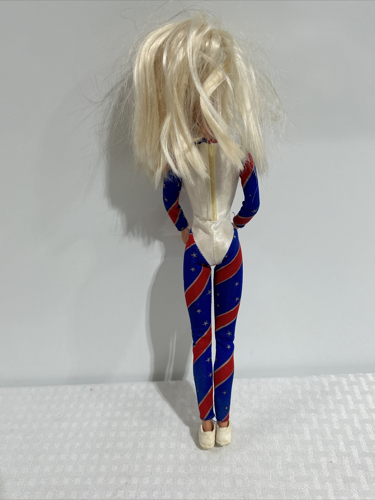 1996 Mattel Olympic Gymnast Barbie Doll Atlanta Olympics loose W/ ORIGINAL SUIT