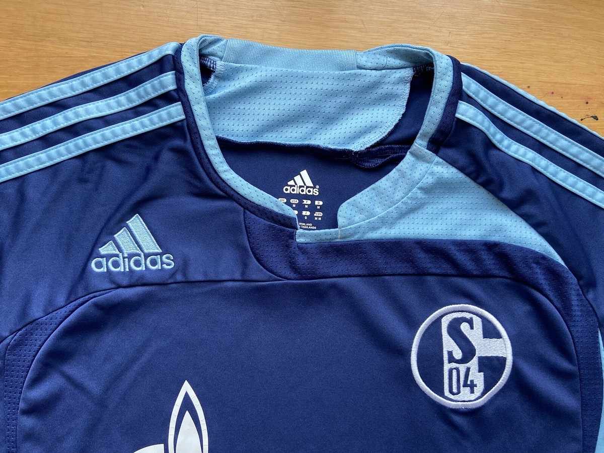 SCHALKE 2008 2009 THIRD FOOTBALL SHIRT SOCCER JERSEY ADIDAS