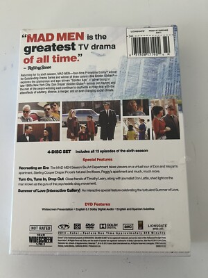 Mad Men : Season 6 (DVD, 2012) for sale online | eBay