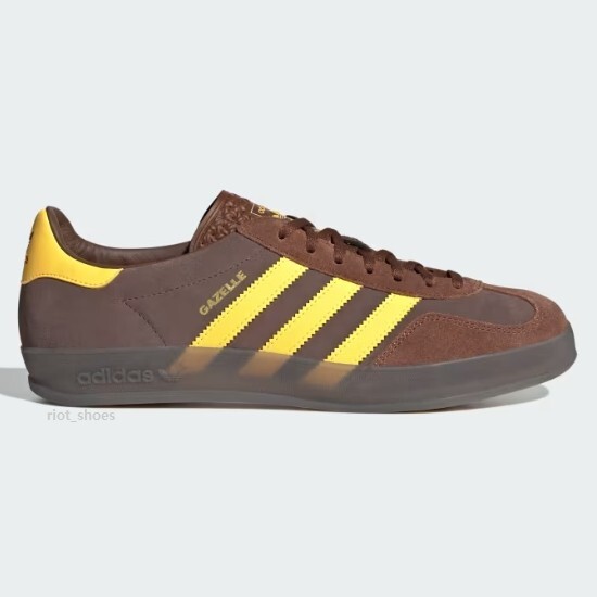 Кроссовки Adidas Gazelle из замши с подкладкой коричневого цвета - JI2588 Expeditedship
