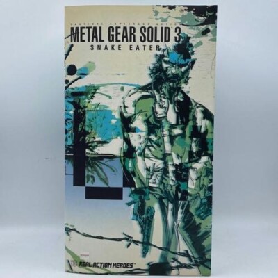 Medicom Toy Metal Gear Solid 3 Snake Eater Real Action Heroes Limited to 1000