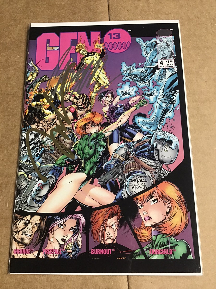 ★正規品★ビバンクエントマンカカプセル＆グリーンボクシン Gen 13 #4 – Signed by J. Scott Campbell and Jim Lee 9.4 unread