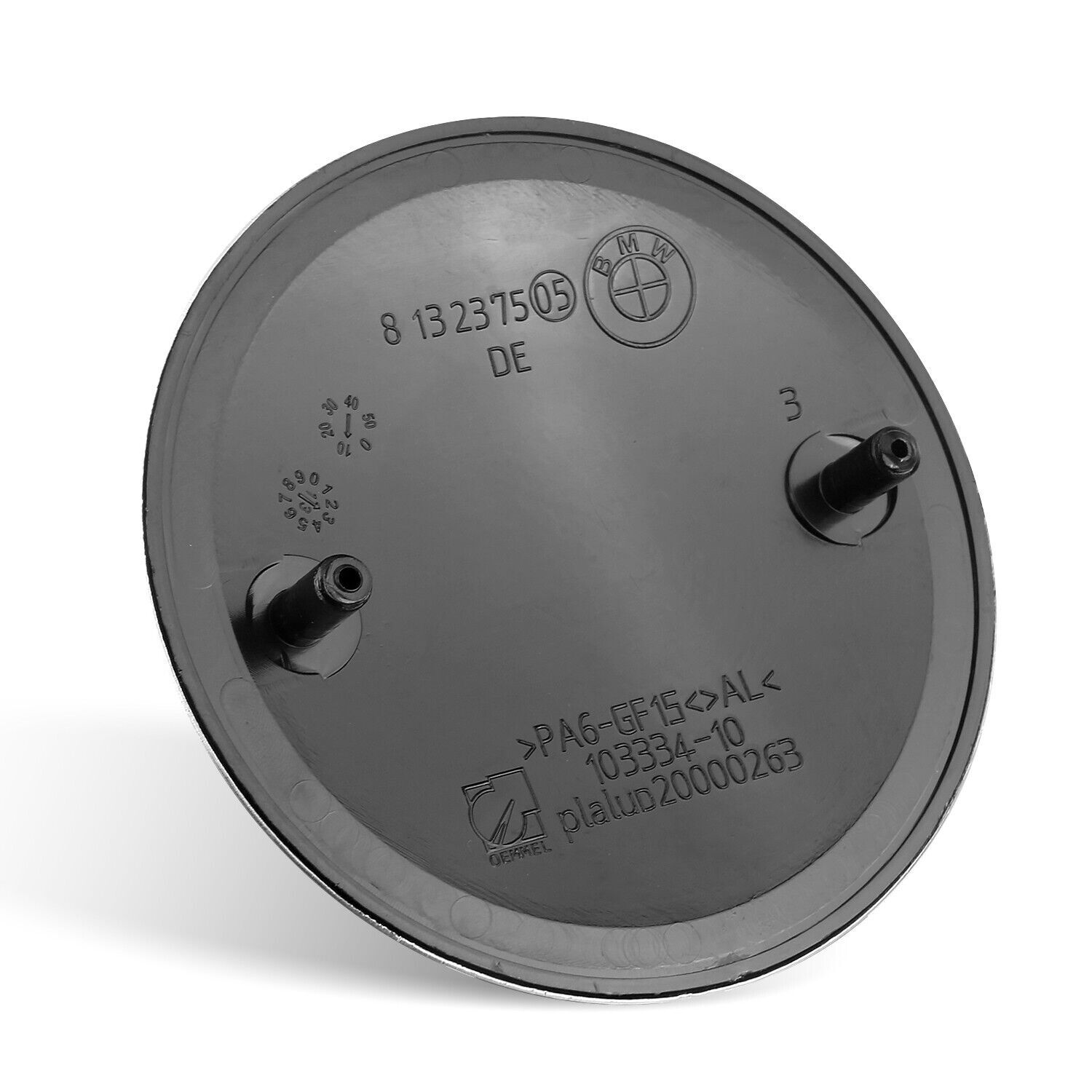 For BMW 82mm Car Front Engine Cover Badge Emblem Hood BMW 50th Anniversary Logo