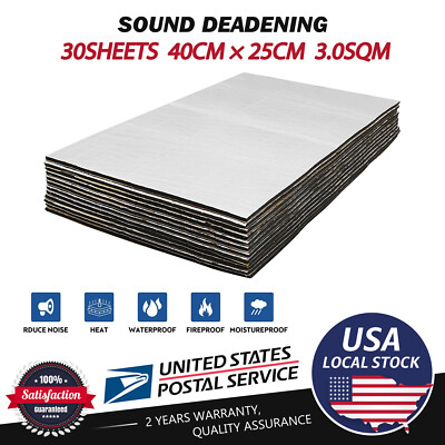 Sound Deadener Mat for Car Heat Shield Insulation Thermal Noise Killer Reduce