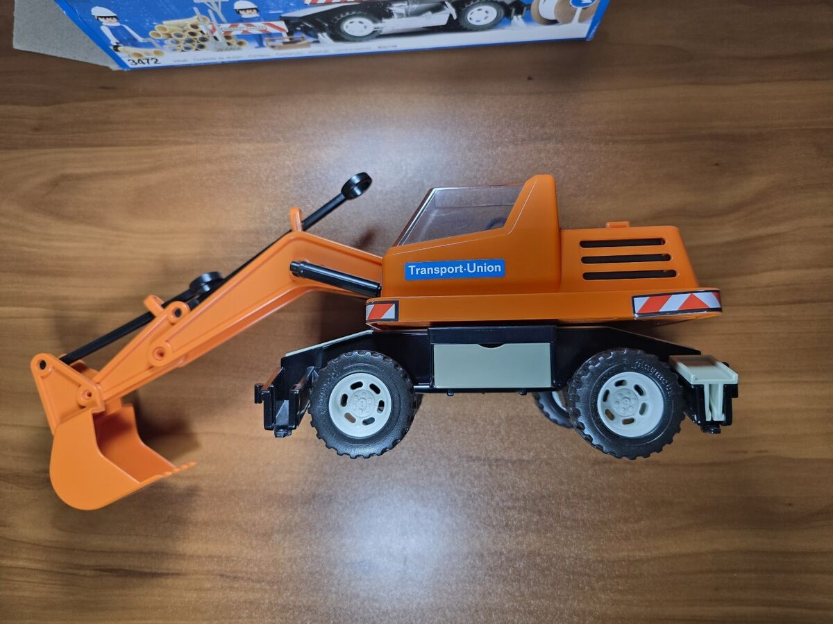 Playmobil 3472 Construction 1990 Geobra Brandstar 1979 Playmobil 3472 Construction 1990 Geobra Brandstar 1979