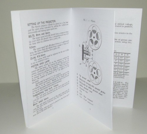 Specto 500 Projector Manual Reproduction - Picture 5 of 12