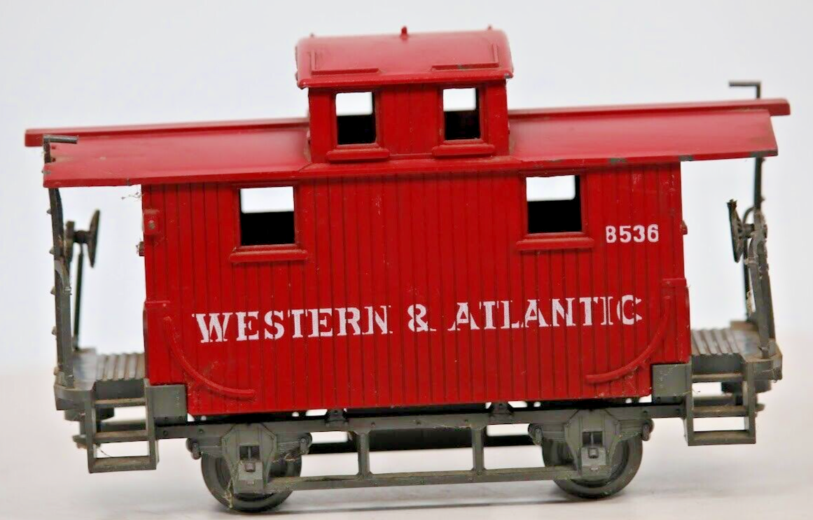 Rivarossi Pola Max 0 Gauge W&A 8536 Center Cupola Caboose Model Train