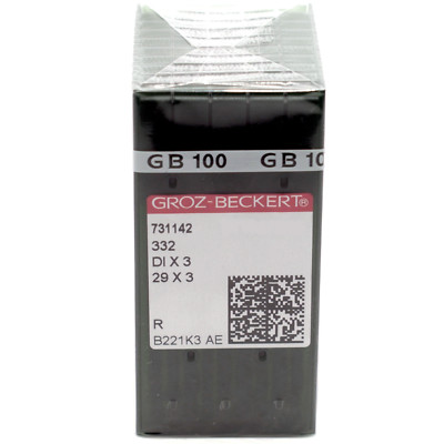 Groz Beckert Catalogo Online 20 Aghi In Pelle Groz-Beckert 332LL 29X4NTW DIX4 Adatti Aghi Schmetz - Foto 2
