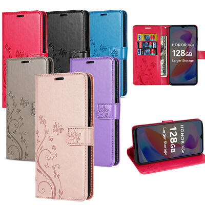 Hülle Honor X6A, Handy Tasche Handyhülle Flip Cover Wallet Case Klapphülle Etui