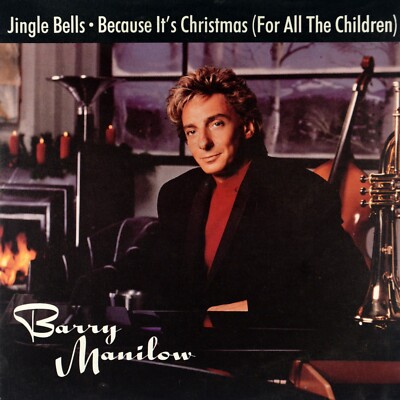 7'' BARRY MANILOW feat. EXPOSÉ Jingle Bells/ It's Christmas ARISTA 1990 like NEW!
