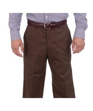 SALE @ HAGGAR No Iron Straight Front Dress Casual Mens Pants Sz 34 x 30 👖#c4