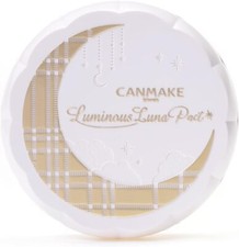 Canmake Lumina Luna Pact G01 Light Beige 9g Cream Pact Juicy Glow Cream 2in