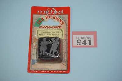 Herr der Ringe LOTR Mithril Miniaturen M354 König Argeleb II und Garde