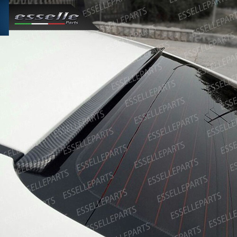 Spoiler Posteriore Per Abarth 595 - In ABS, Nero, Adesivo, Stile Sportivo - Foto 8