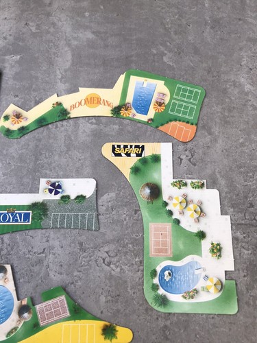 MB Hotel Board Game 1986 Spare Parts Leisure Facilities - Picture 5 of 6