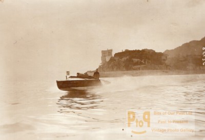 Monaco Treffen Motorboot Rennen Le Quatre Old Meurisse Foto 1913