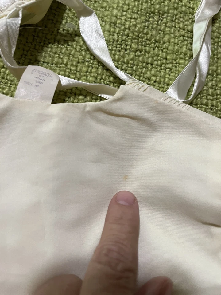 Juego infantil vintage de 3 piezas para niño, parte inferior a presión de una pieza, chaleco, sombrero, amarillo, Foto 3 de 4