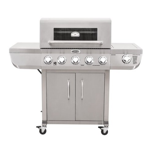 Cuisinart Five Burner Dual Fuel Gas Grill eBay