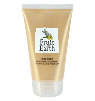 FOTE FACE PACK WITH NEEM & ROSEMARY (SENSITIVE & ACNE PRONE SKIN) 150 ML